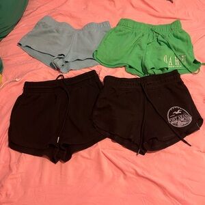 For pairs of shorts, wild fable, pacsun, H& M